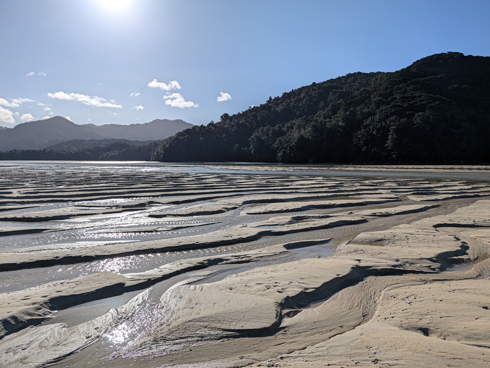 More amazing sea-furrows at Awaroa