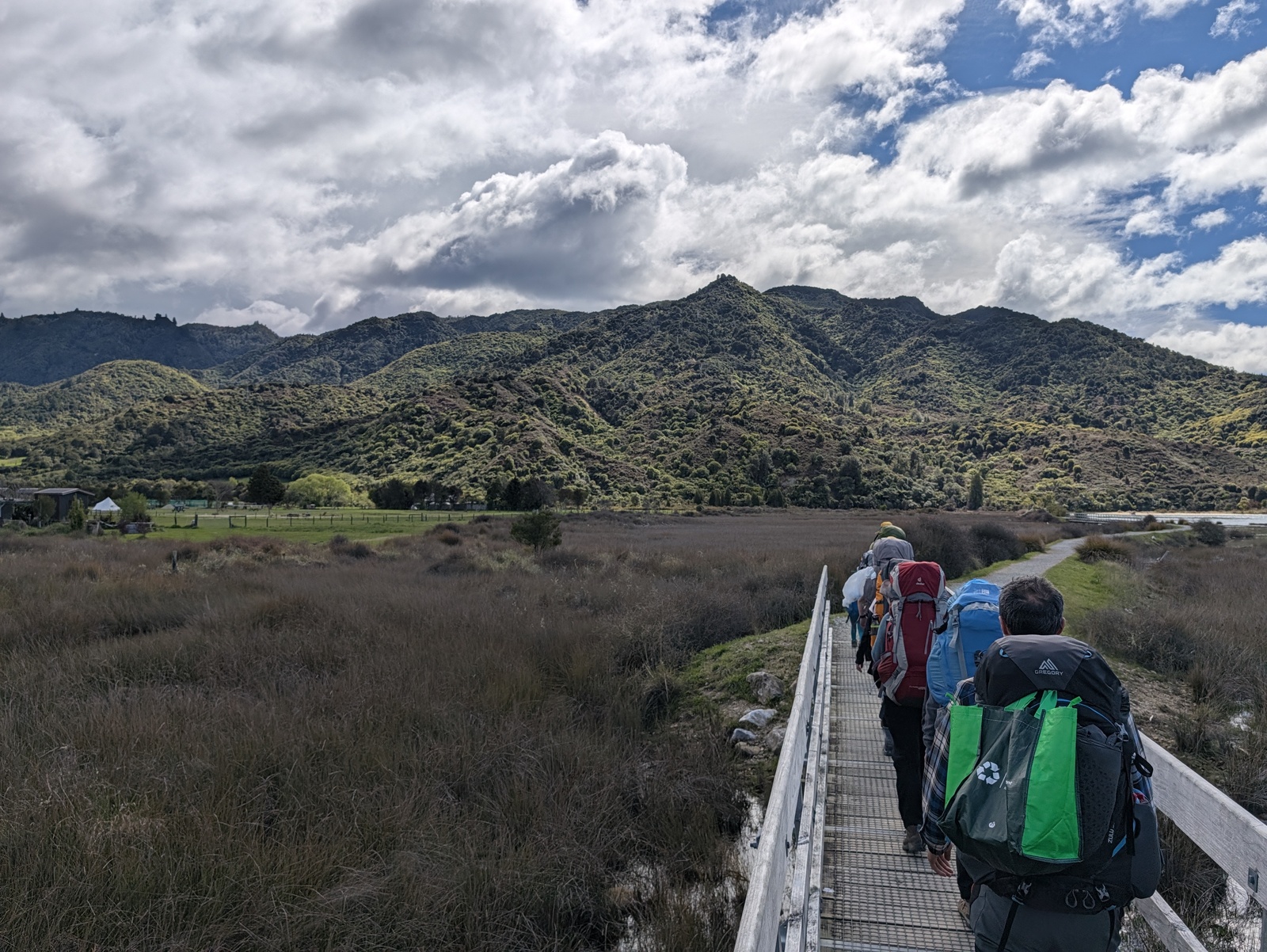 Start of the Abel Tasman Coastal Track at Maharau