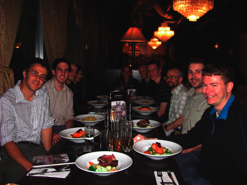 Mozilla NZ dinner